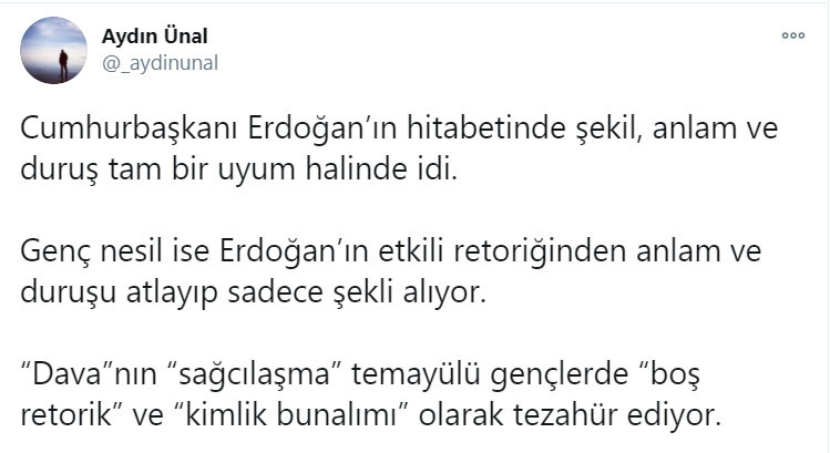 Erdoğan'ın eski metin yazarı yeni metin yazarını eleştirdi - Resim : 1