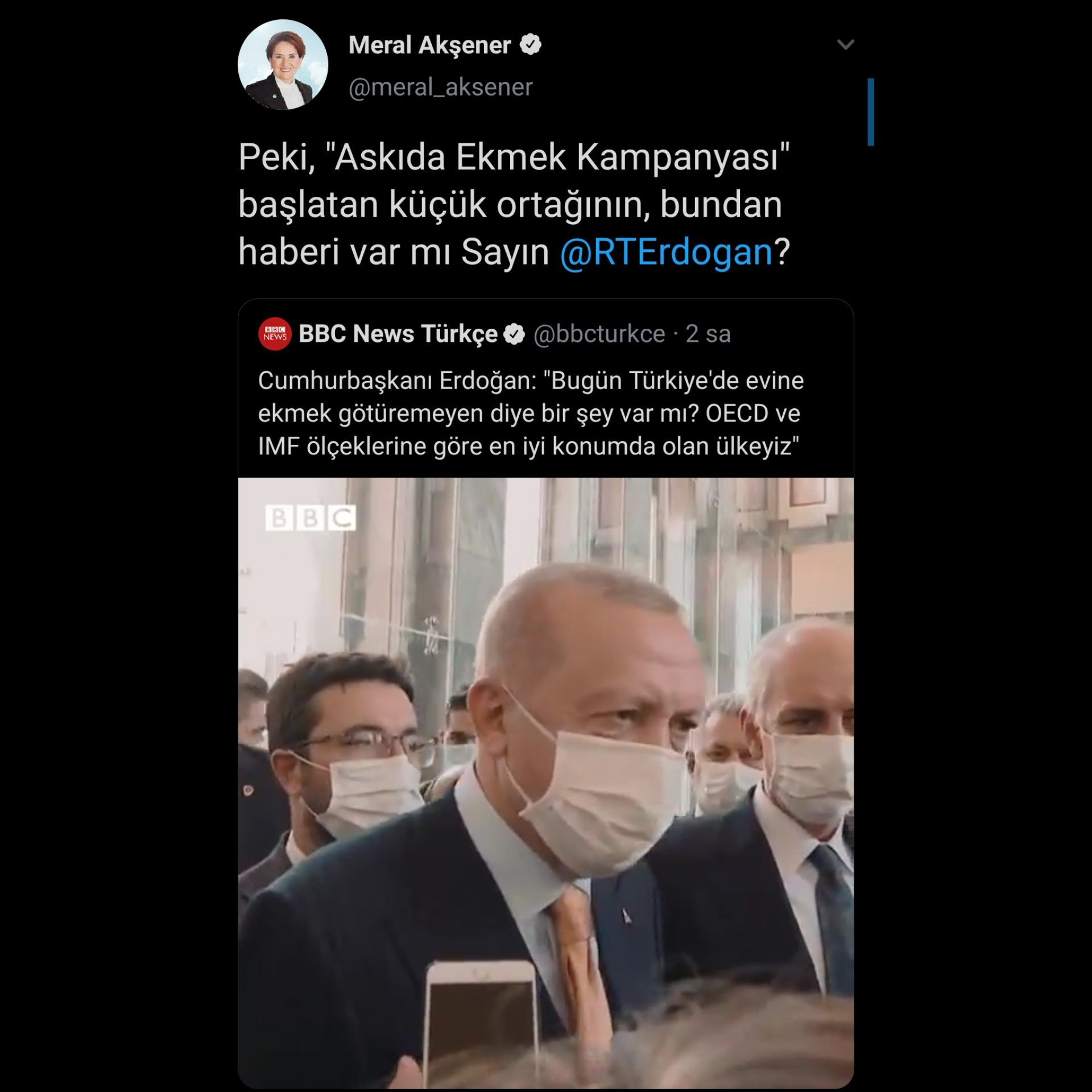 Meral Akşener: Peki küçük ortağının bundan haberi var mı sayın Erdoğan? - Resim : 1