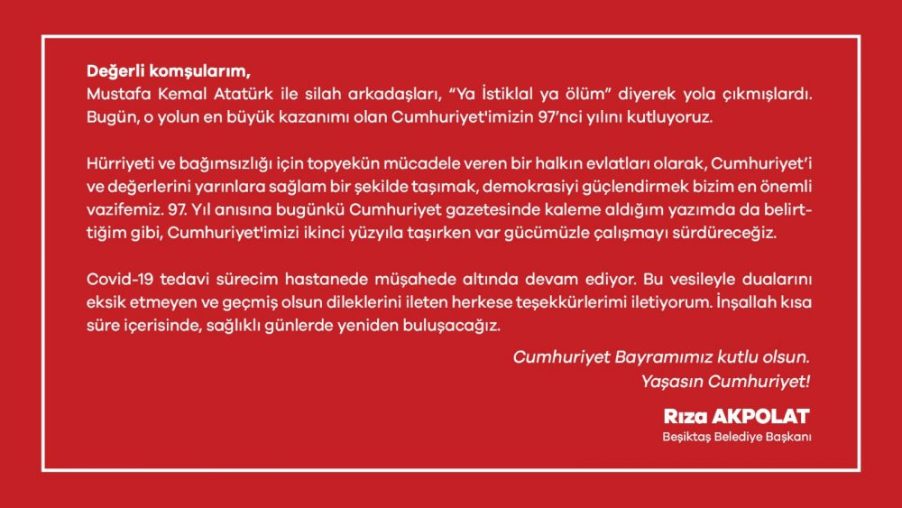 Beşiktaş Belediye Başkanı Rıza Akpolat hastaneye kaldırıldı - Resim : 1