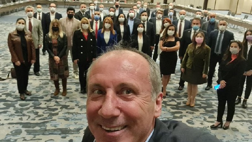 Muharrem İnce'den Memleket Hareketi'nin kurucularıyla selfie