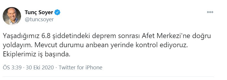 İzmir Büyükşehir Belediye Başkanı Tunç Soyer: 20'ye yakın binada yıkım ihbarı aldık - Resim : 1