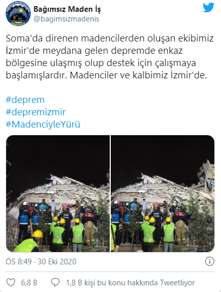 Tazminat mağduru Somalı madenciler arama kurtarma çalışmaları için İzmir'de - Resim : 1