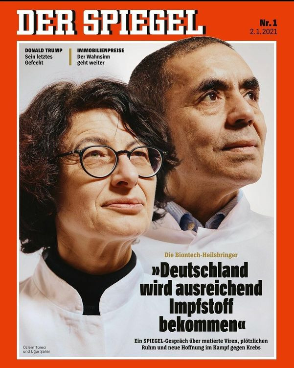 Dünyaya umut olan bilim insanları 'Der Spiegel' kapağında - Resim : 1