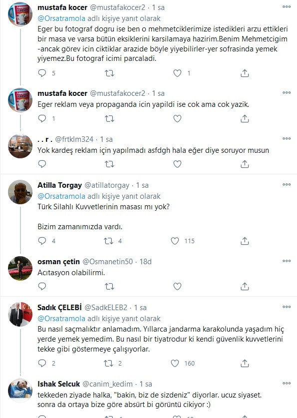Sosyal medyada günün konusu Süleyman Soylu: Neden masa değil yer sofrası? - Resim : 5
