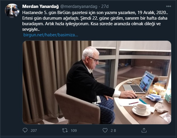 Merdan Yanardağ'ın son durumu nasıl? - Resim : 1