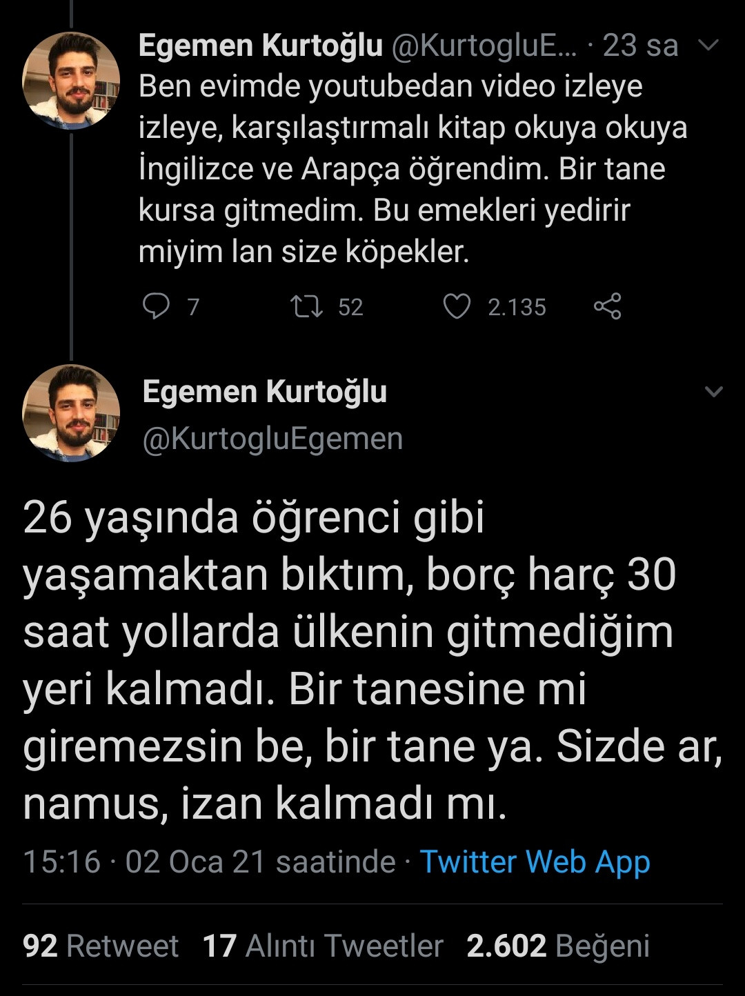 'Büyük bir heyecanla' Erdoğan'a oy veren genç, gerçekle tanışınca isyan etti - Resim : 2