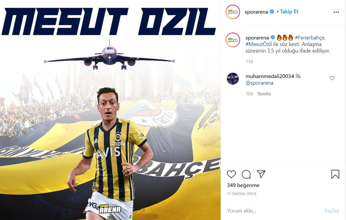 Mesut Özil ile Fenerbahçe anlaşmaya vardı! - Resim : 1