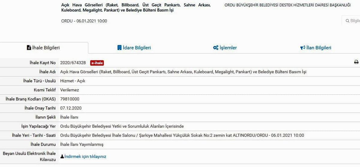 AKP’li belediyeden 2 milyon liralık afiş ihalesi - Resim : 1