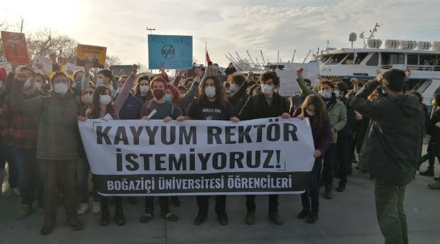 Boğaziçi Üniversitesi öğrencilerinin direnişi sürüyor: 'Kayyum rektör istemiyoruz'