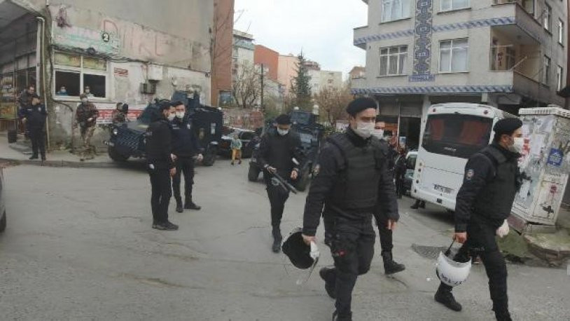 İstanbul Okmeydanı'na giriş ve çıkışlar kapatıldı - Resim : 2