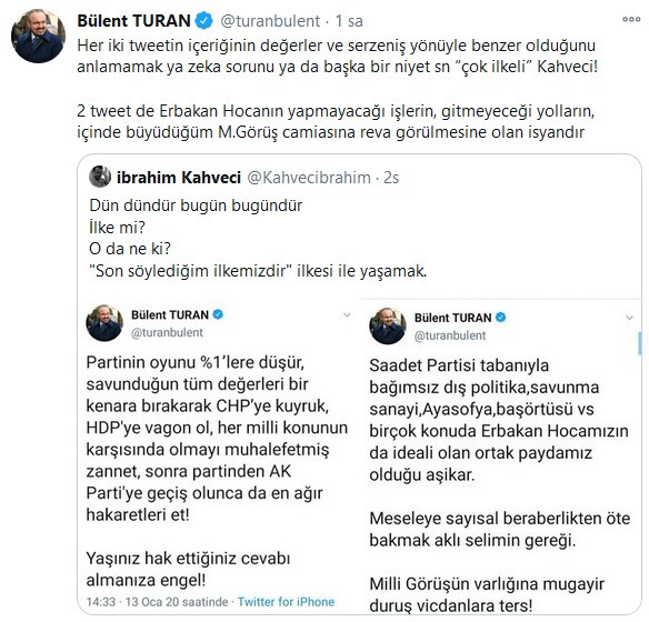 Milli Görüşçüler, AKP'li Bülent Turan'ı fena yakaladı - Resim : 4