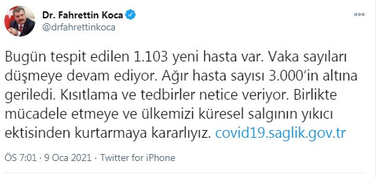 Türkiye'de koronavirüsten 181 kişi daha hayatını kaybetti! 9 bin 537 yeni vaka var - Resim : 2