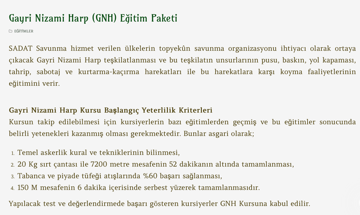 Eski Saray Başdanışmanı Tanrıverdi’nin şirketinden suikast tekniği hizmeti - Resim : 1