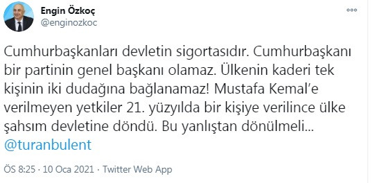 CHP'den 'Sözde Cumhurbaşkanı' polemiğinde AKP'nin 'Kılıçdaroğlu özür dilesin' çağrısına jet yanıt - Resim : 2