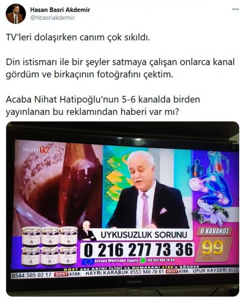 'Nihat Hatipoğlu'nun bu reklamlardan haberi var mı?' - Resim : 1