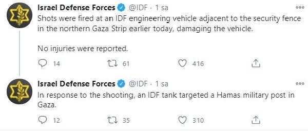 İsrail Gazze'de Hamas'ı vurdu - Resim : 1