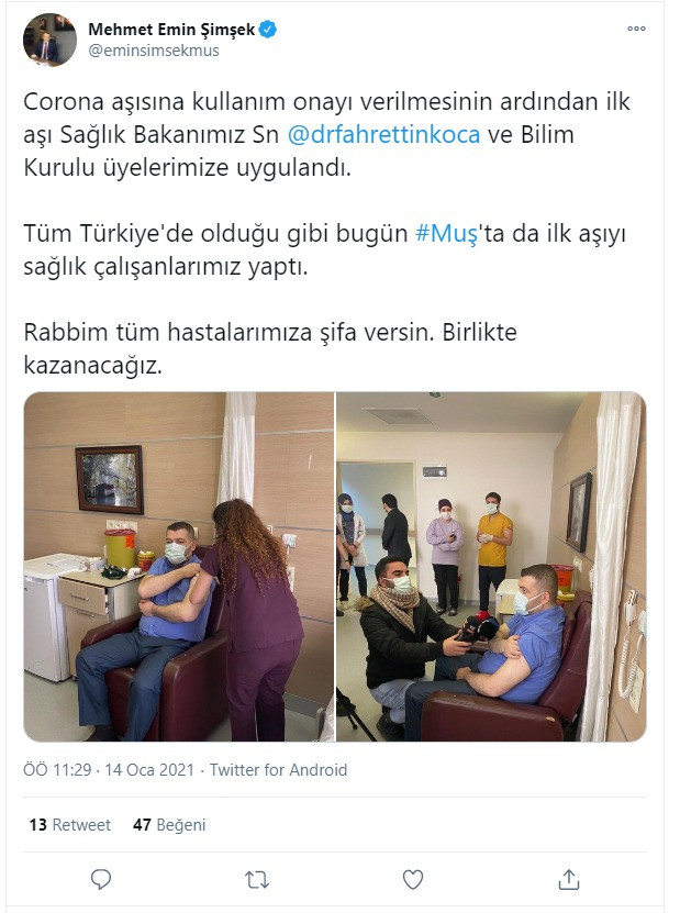 Sağlık çalışanları öncelikliyken AKP'li ve MHP'li vekiller aşı oldu! - Resim : 3