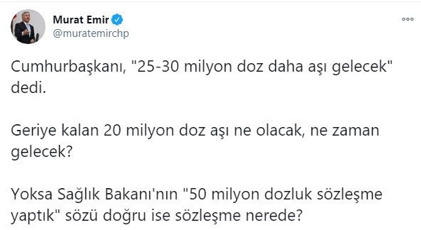 Açıklamalar birbirini tutmadı! Erdoğan ve Fahrettin Koca'ya kritik aşı sorusu - Resim : 1