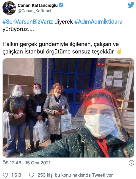 CHP İstanbul'un 'Sen Varsan Biz Varız' kampanyası start aldı - Resim : 1