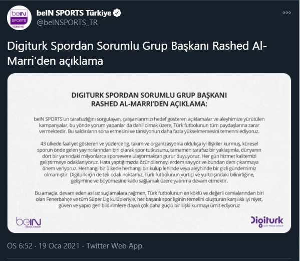 Digiturk'ten flaş Fenerbahçe açıklaması - Resim : 2