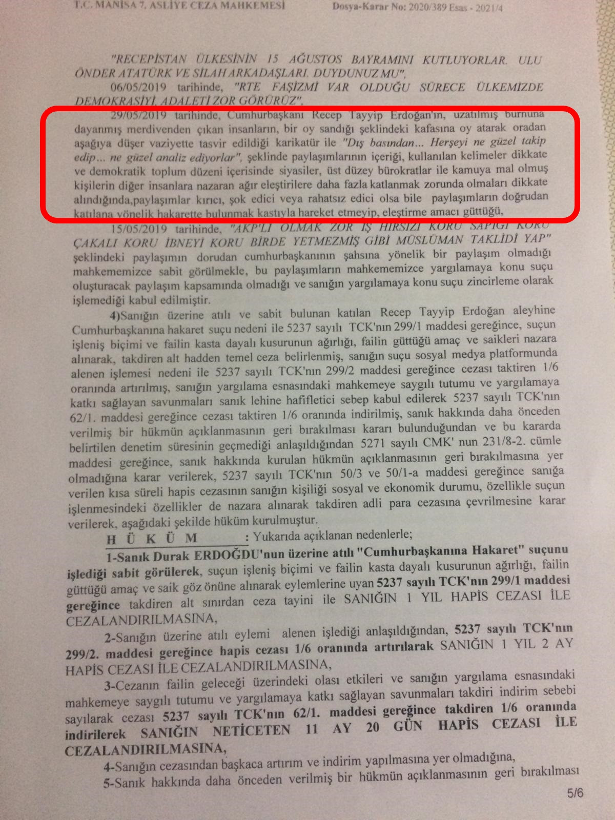 Mahkemeden 'RTE faşizmi' davasında Erdoğan'ı üzecek karar - Resim : 2