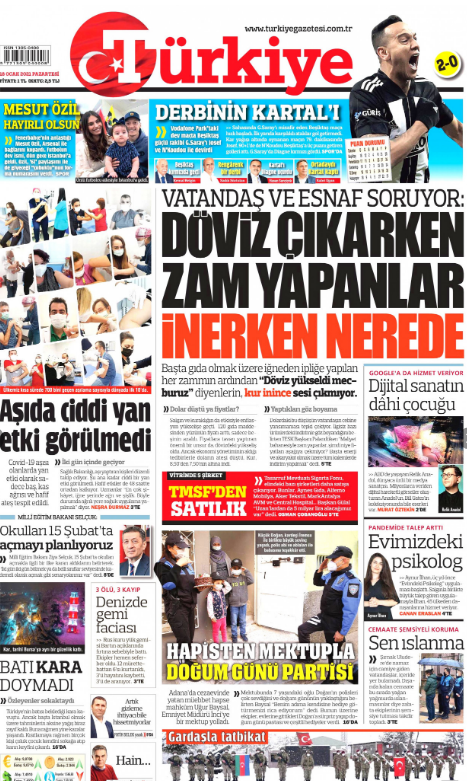 Türkiye Gazetesi'nde Joe Biden değişimi: AKP'yi böyle hedef aldılar - Resim : 1