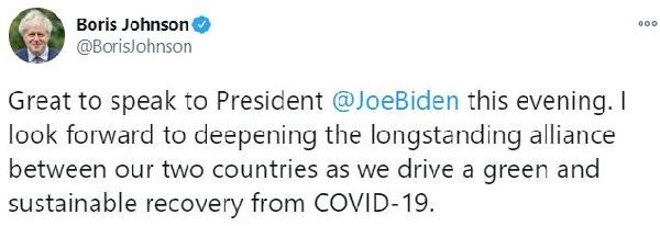 Joe Biden'ın ilk görüştüğü lider açıklandı - Resim : 1