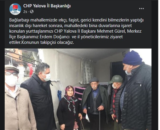 CHP Yalova'dan evleri işaretlenen yurttaşlara ziyaret: Takipçisi olacağız! - Resim : 2