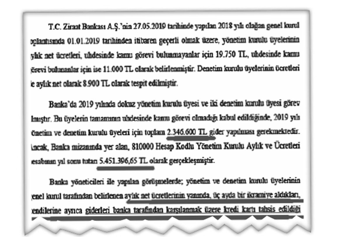 Sayıştay, Ziraat Bankası’ndaki saltanatı ortaya çıkardı - Resim : 1