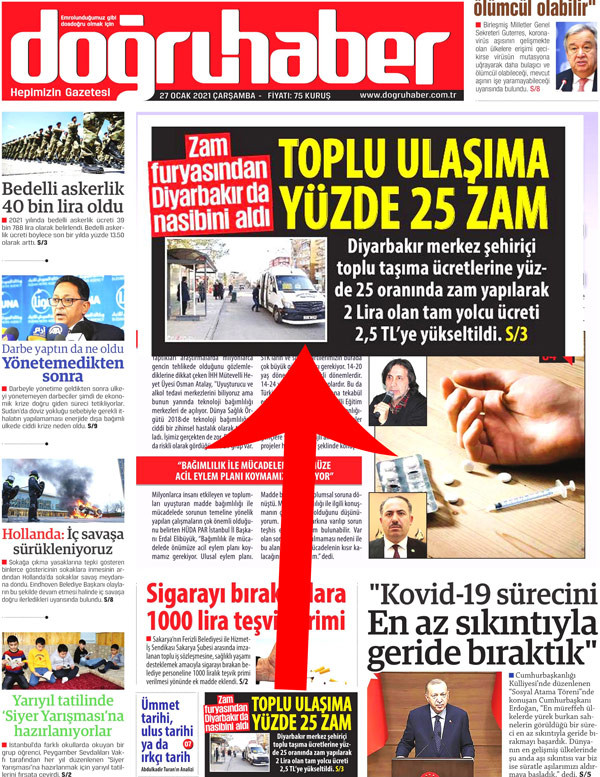 Erdoğan'ın görüşmesi yetmedi! O gazeteden kayyum belediyesine tepki - Resim : 2