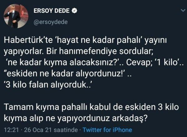 TRT spikeri Ersoy Dede'nin HaberTürk haberine yaptığı yoruma tepki yağdı! - Resim : 1