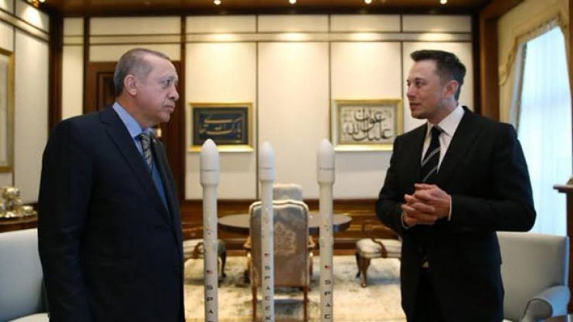 Erdoğan ve Elon Musk telefonda görüştü!