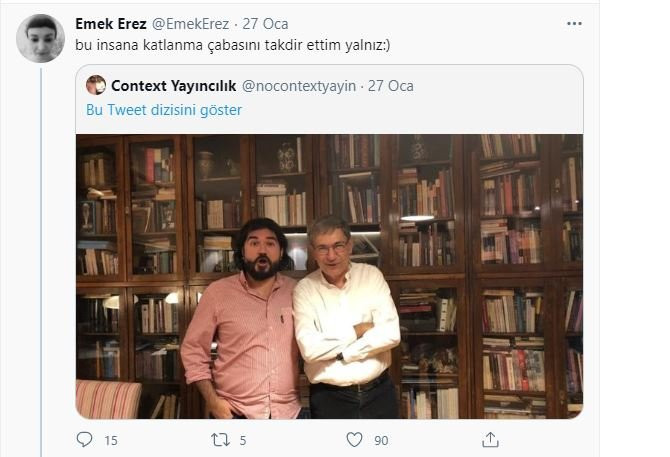Orhan Pamuk ve Rasim Ozan Kütahyalı'nın fotoğrafı ortaya çıktı, sosyal medya ayaklandı - Resim : 4