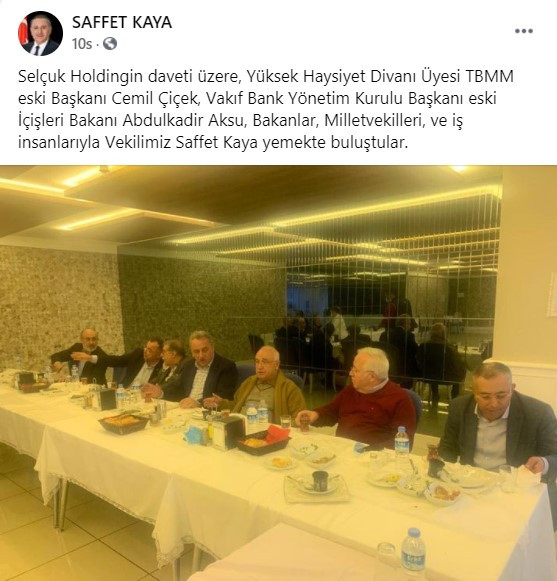 Salgında AKP'ye yasak yok... Maskesiz, sosyal mesafesiz yemekte buluştular - Resim : 1