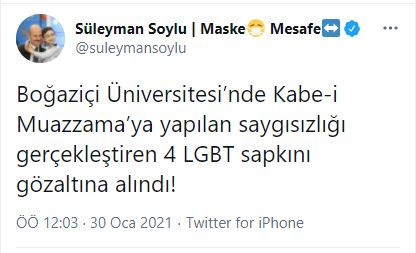 Twitter'dan Süleyman Soylu'ya engel! - Resim : 2