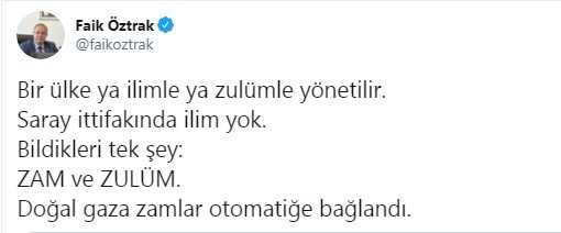 CHP'den doğalgaz zammına ilk tepki: Bildikleri tek şey zam ve zulüm - Resim : 2