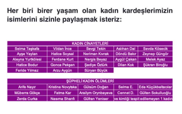 'Erkekler, ocak ayında 23 kadını öldürdü' - Resim : 2