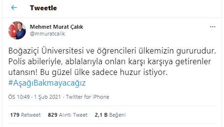 Beylikdüzü Belediye Başkanı Mehmet Murat Çalık: Boğaziçi Üniversitesi ve öğrencileri ülkemizin gururudur - Resim : 1