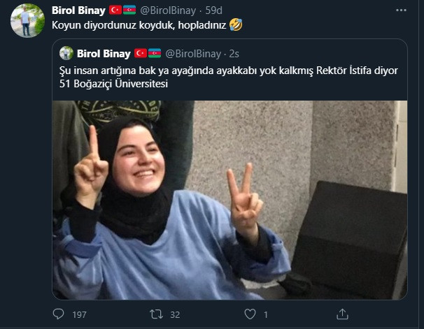 Skandal yorum: Ayağında ayakkabı yok, rektör istifa diyor! - Resim : 3