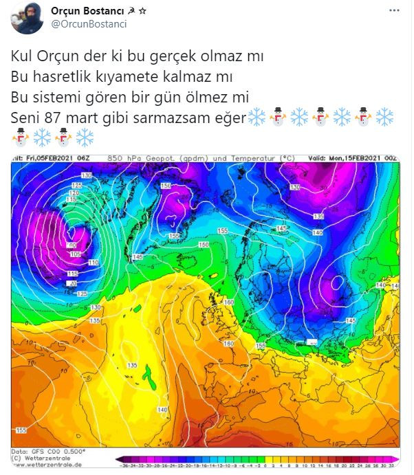 Meteoroloji uzmanları açıkladı: İstanbul'a çok yoğun kar geliyor! - Resim : 2
