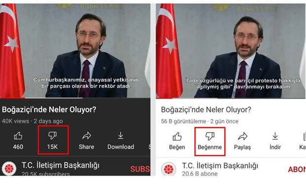 Fahrettin Altun'un videosu 'beğenmeme' rekoru kırınca yorumlara kapatıldı! - Resim : 1