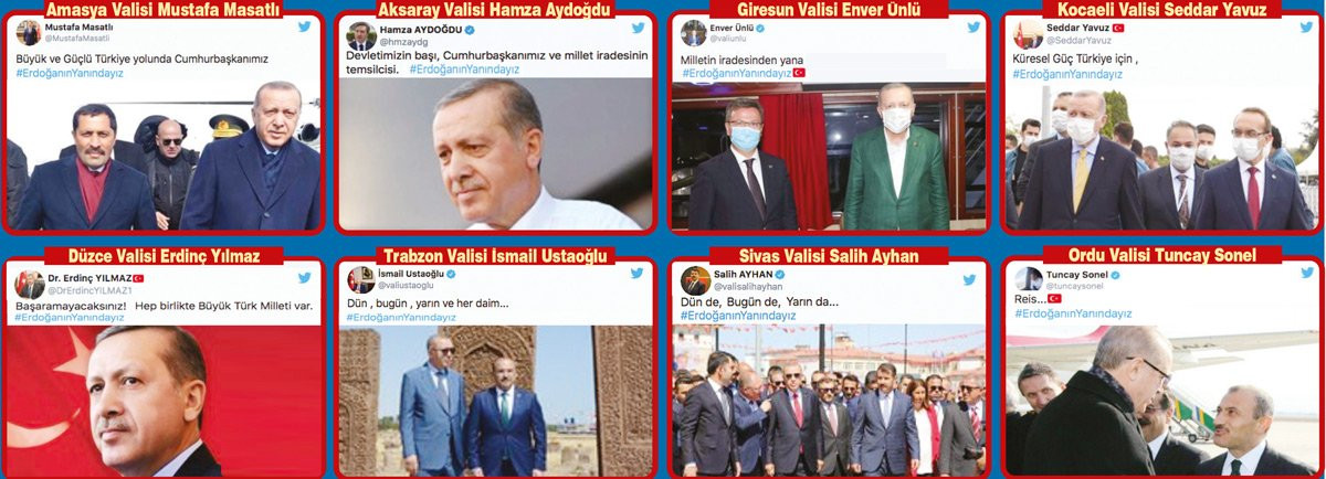 Valiler AKP'nin kampanyasına destek yarışına girdi - Resim : 1