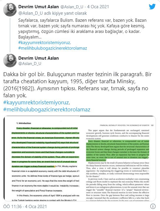 Melih Bulu’nun yüksek lisans tezinde de intihal yaptığı ortaya çıktı - Resim : 1