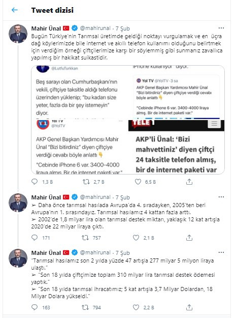 İBB Sözcüsü Murat Ongun'dan AKP'li Mahir Ünal'a çok konuşalacak kapak - Resim : 2