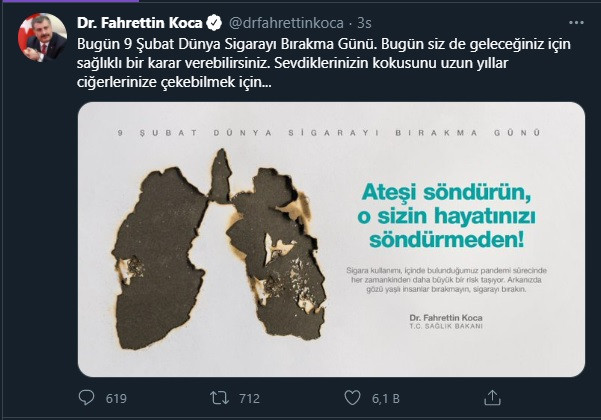 Fahrettin Koca: Ateşi söndürün, o sizin hayatınızı söndürmeden - Resim : 1