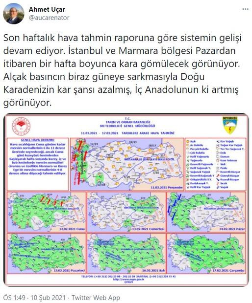 İstanbul için uyarılar peş peşe! 1987, 2002 ve 2004'teki kar yağışları geliyor - Resim : 1