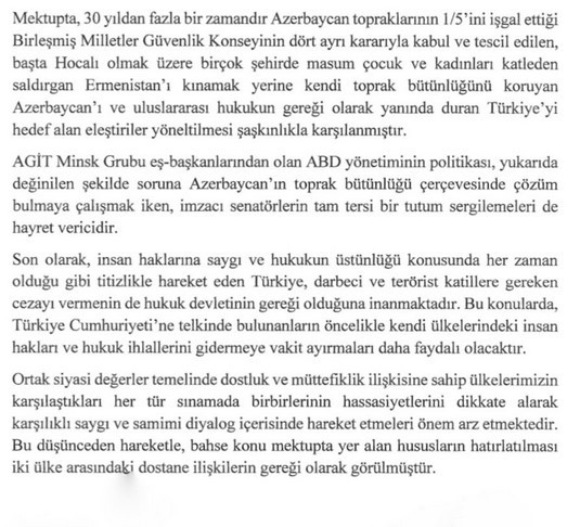 Türkiye'den ABD'ye ortak yanıt: Mektubunuzdaki kişi Fethullah Gülen’e 'baba' diyor! - Resim : 3