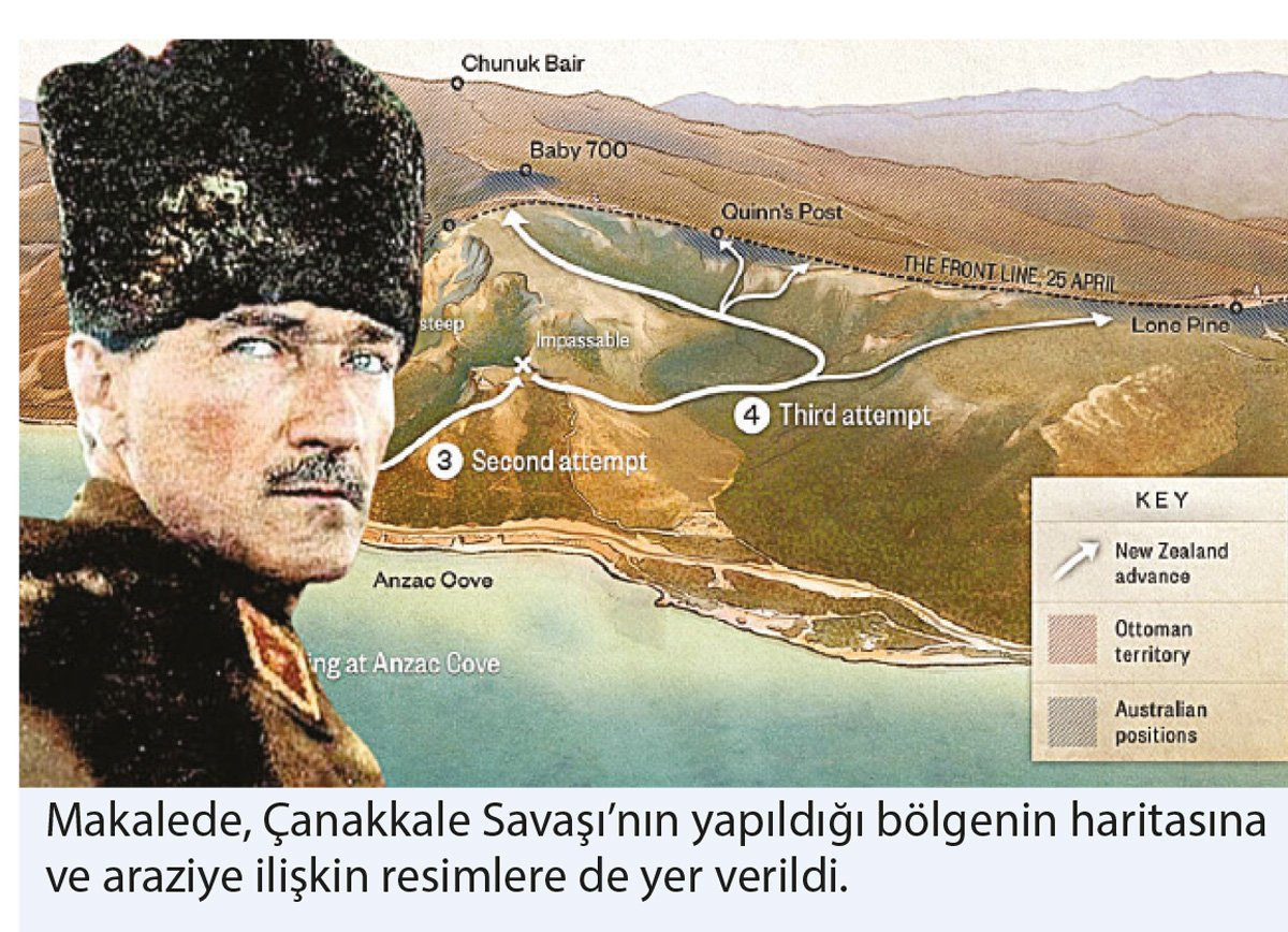 ABD dergisinden Atatürk'e övgü: Gelibolu kayası, parlak zeka ve kuvvetli irade - Resim : 1