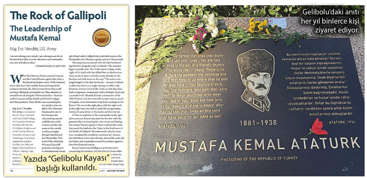 ABD dergisinden Atatürk'e övgü: Gelibolu kayası, parlak zeka ve kuvvetli irade - Resim : 2