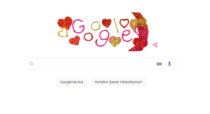 Google'dan internet kullanıcılarına Sevgililer Günü sürprizi - Resim : 1